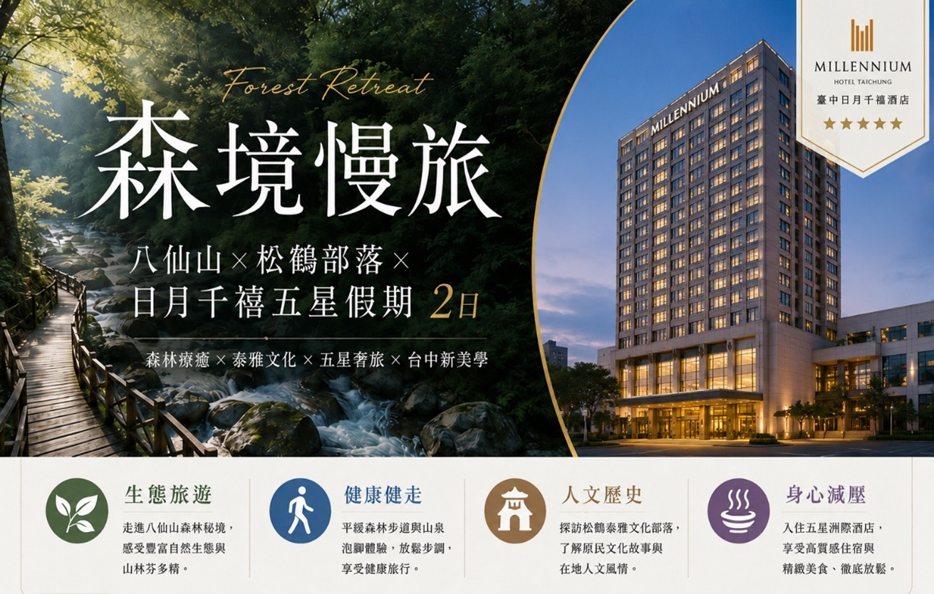 《森境慢旅|八仙山 × 松鶴部落 × 日月千禧五星假期 2日》 圖片17.jpg