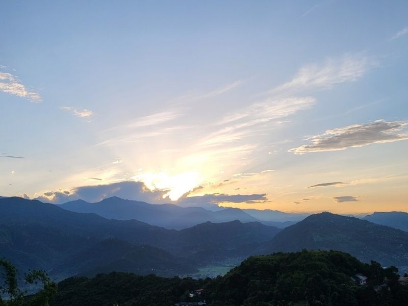 喜馬拉雅日出雲海
